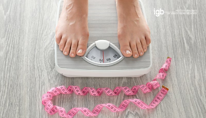 relación entre grasa y vejiga hiperactiva